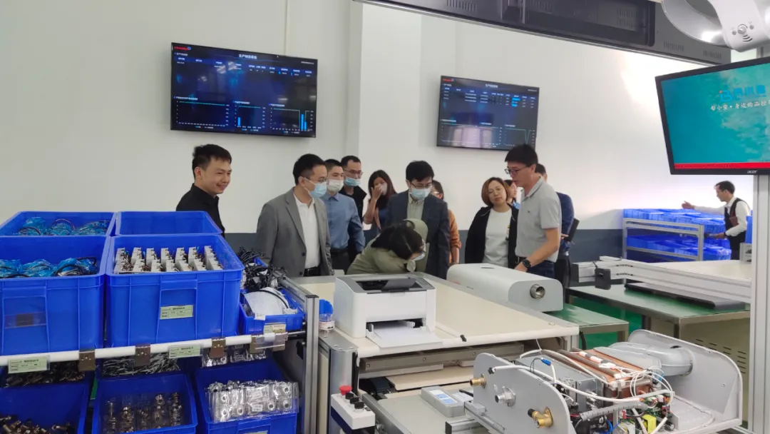 省工信厅领导赴中山开展企业数字化转型调研工作