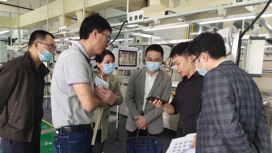 省工信厅领导赴中山开展企业数字化转型调研工作