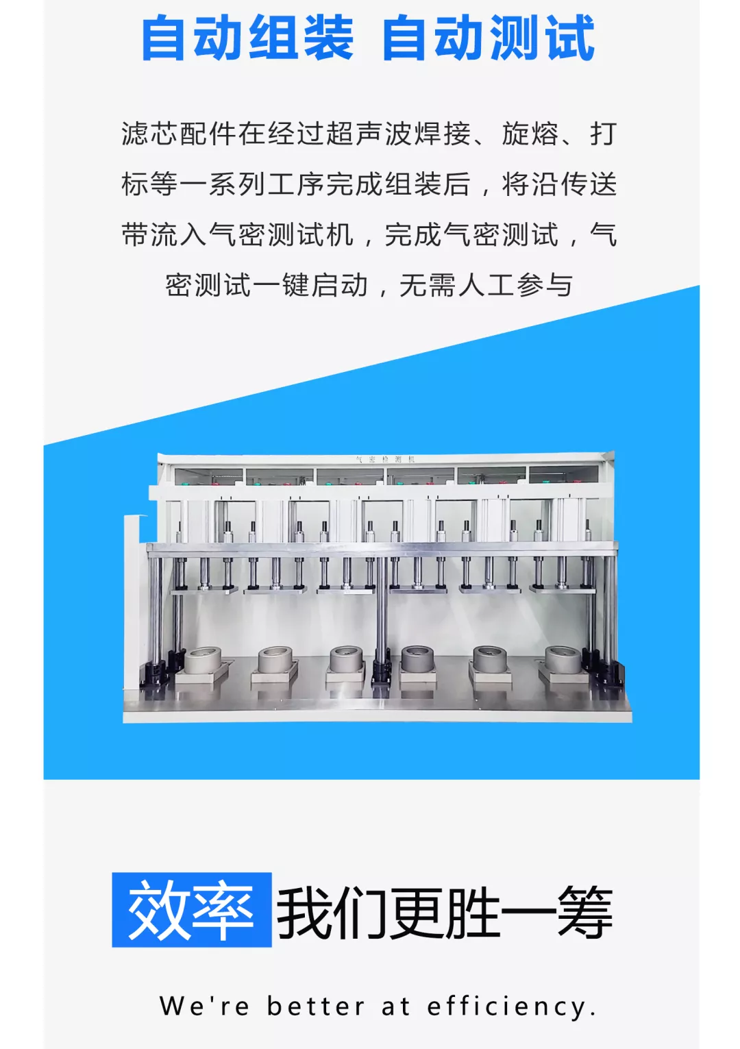 「星品推荐」净水器滤芯柔性生产线