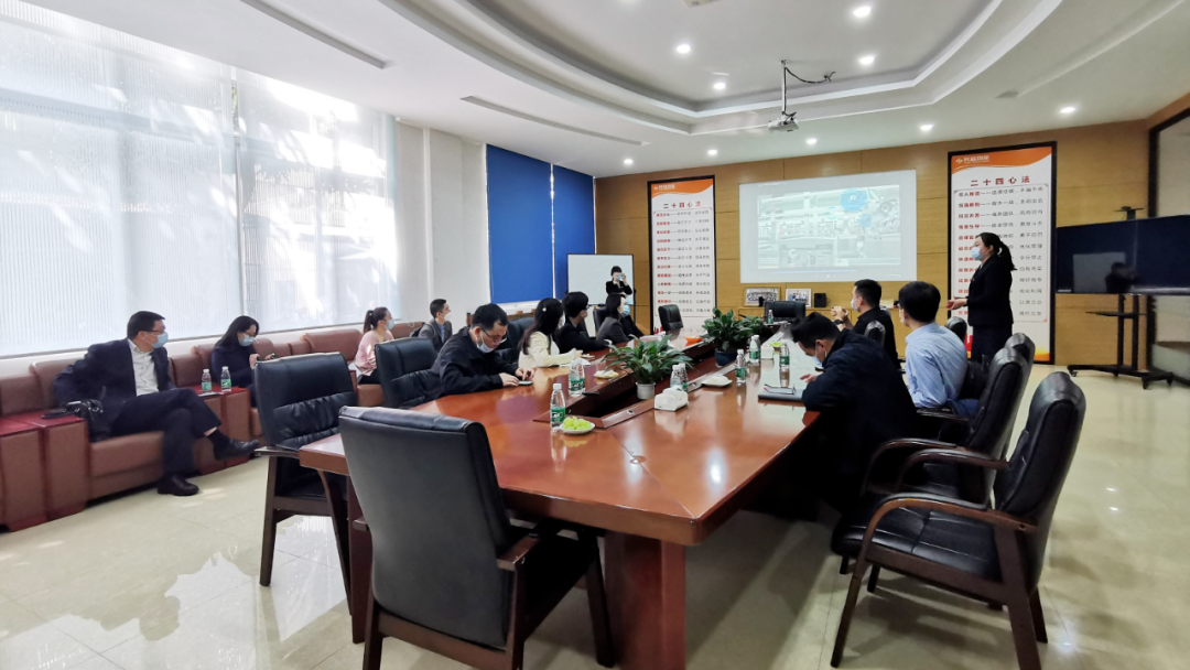 省工信厅领导带队调研铧禧&昊森数字化标杆建设项目