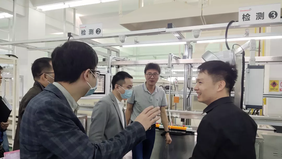 省工信厅领导赴中山开展企业数字化转型调研工作