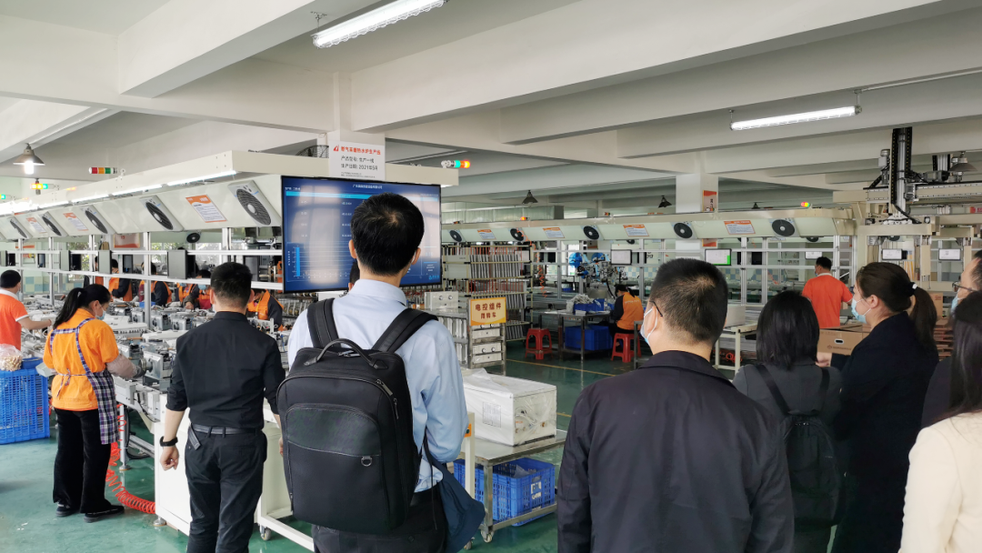 省工信厅领导带队调研铧禧&昊森数字化标杆建设项目
